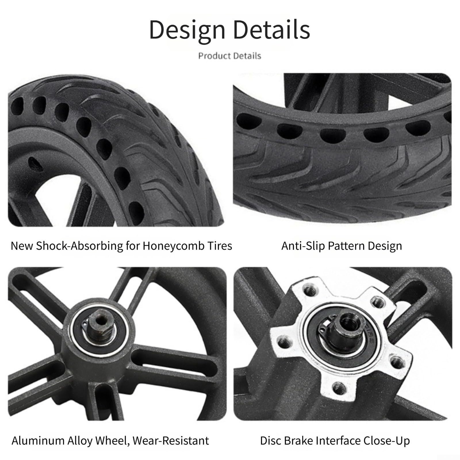 Montaje de neumático plano de 8.5 pulgadas para scooter M365