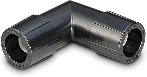 Miniatura 1 de Rain Bird EFE25-1PS Codo universal de fácil ajuste para riego por goteo, se adapta a todos los tubos de 12" y 58"