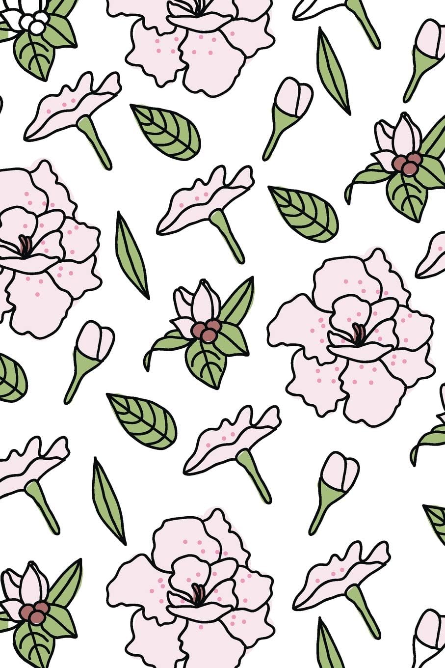 Rhododendron: Creative Flower Notebook Journal 110 Blank Lined Pages