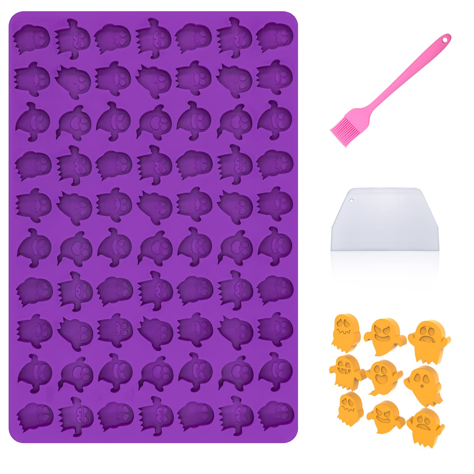 Lot De 4 Moules À Biscuits Pour Chien - Tapis De Cuisson