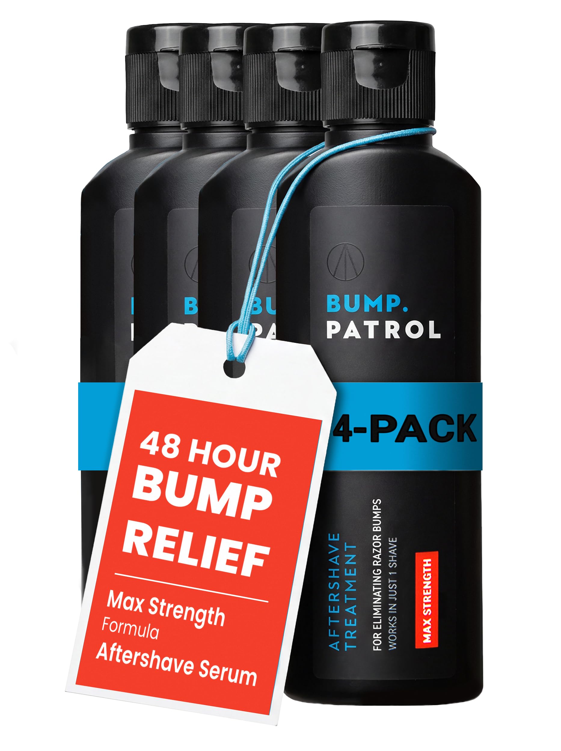Bump Patrol Max Strength Razor Bump Treatment Serum - 2 fl oz, 4 Pack
