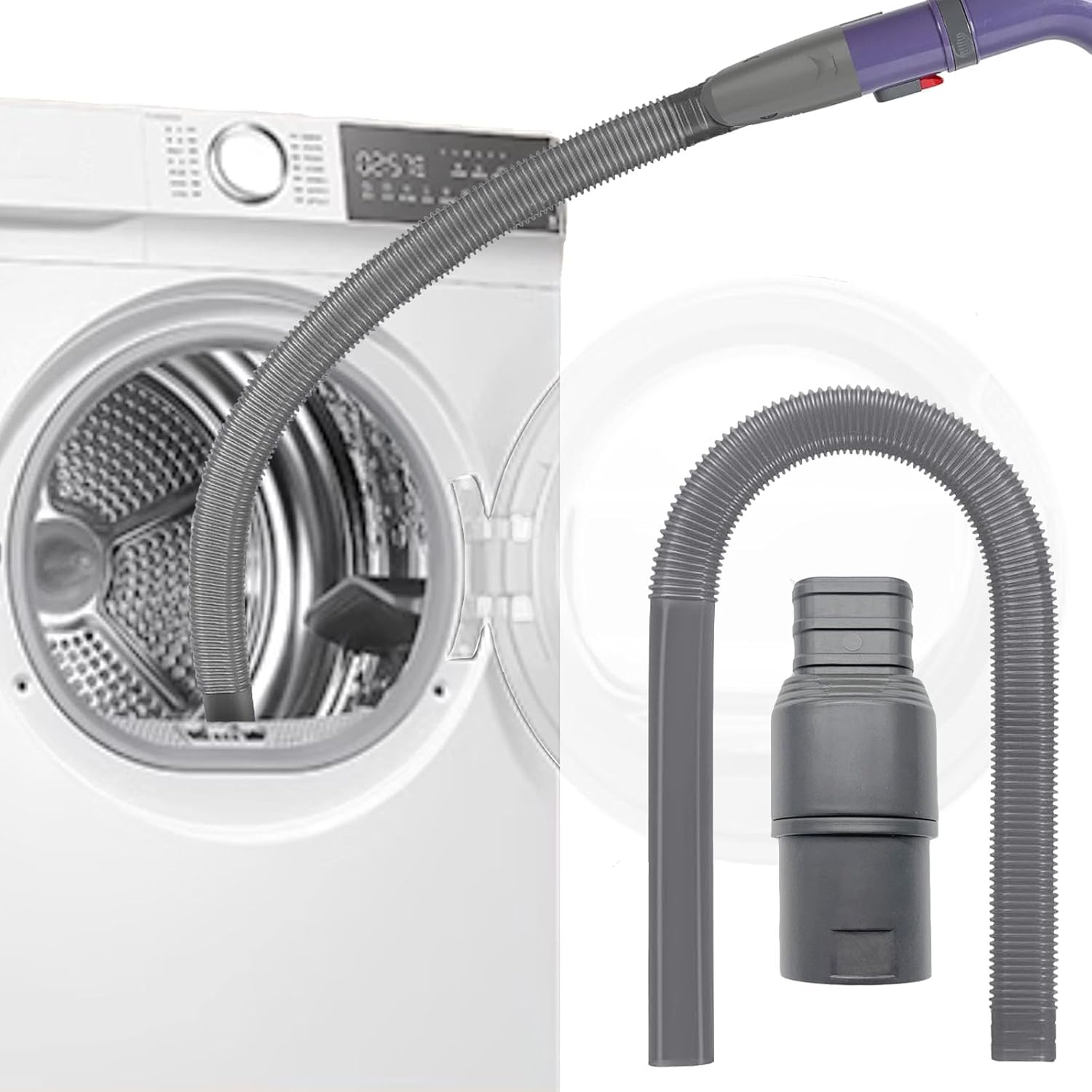 Upgraded Dryer Vent Cleaner Kit Compatible with Shark Dryer