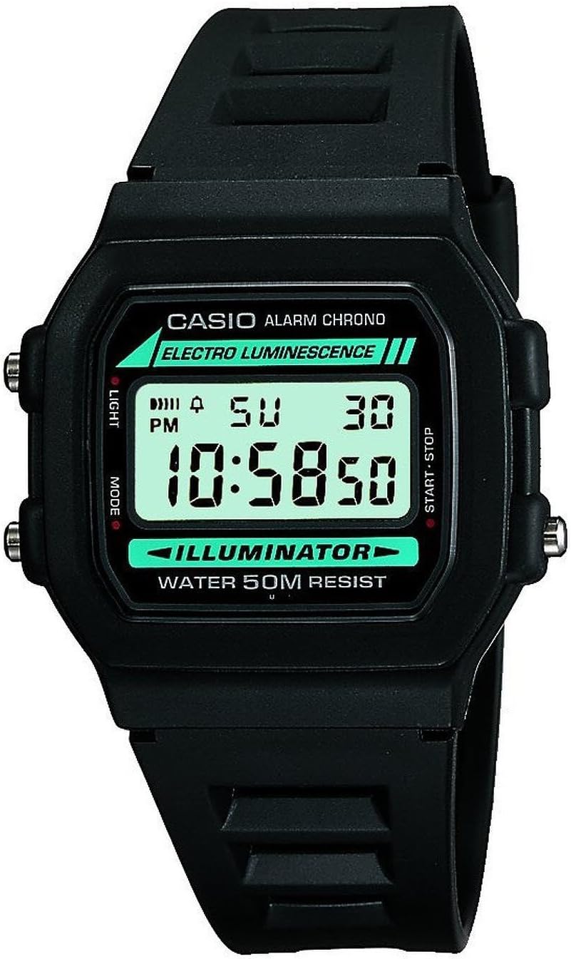 Savvies 6 Pezzi Pellicola Protettiva Per Orologio Casio W-86-1VQES – Protezione Schermo Trasparente Antigraffio - 6