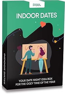Nalara Indoor Dates Your Date Night Ideas - Couple Games for Date Night Box – Couple Gifts – Date Night Kit