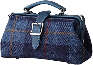 Harris Tweed Lady's Doctor Bag - Crossbody, Top Handle & Shoulder Purse for Everyday Carry