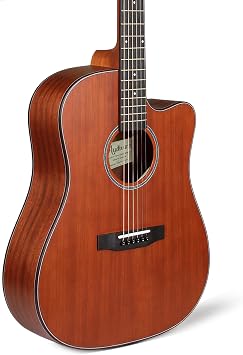 41 Solid Spruce Top Acoustic Guitar Beginner Kit