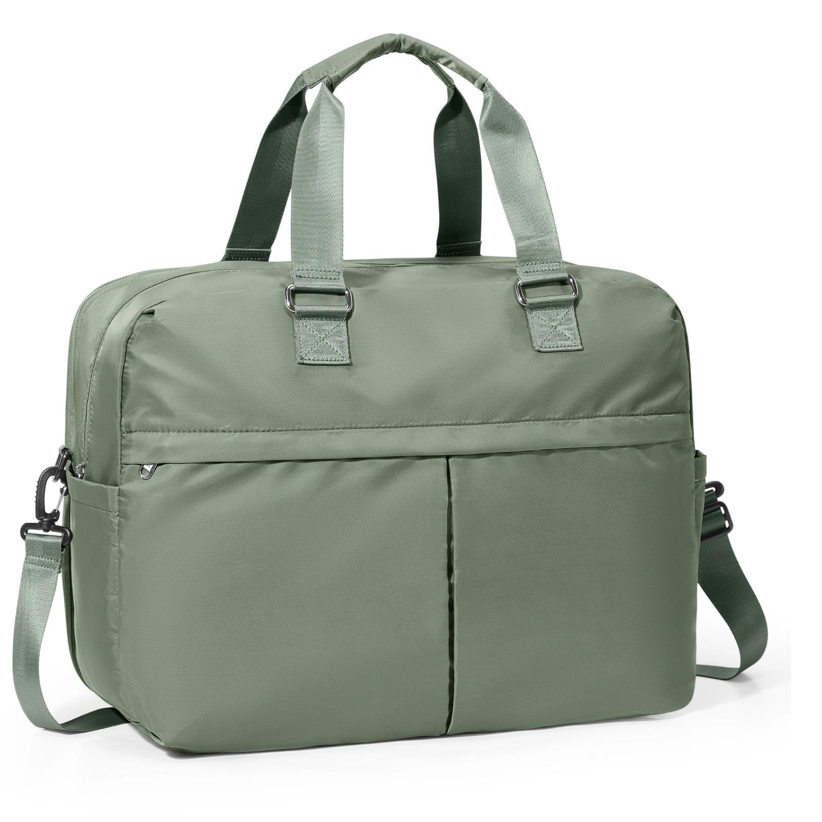 SZLX Ryanair Cabin Bag 40x30x20 Duffel Bag, Ryanair Airlines Cabin Bag 40x20x25 Underseat Foldable Travel Duffel Bag Holdall Tote Carry on Hand Luggage Overnight for Women and Men(Olive Green) — view 14
