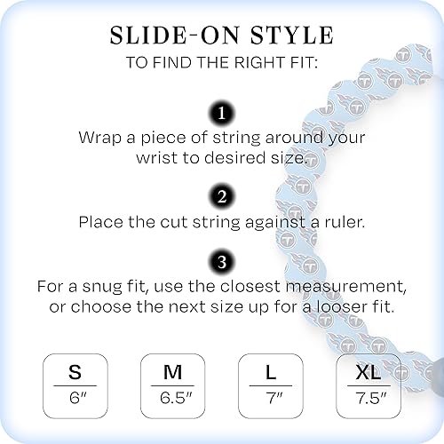 Miniatura 54 de Lokai NFL Football Collection - Pulseras de cuentas para hombres y mujeres, joyería de silicona, pulsera de moda para un ajuste cómodo