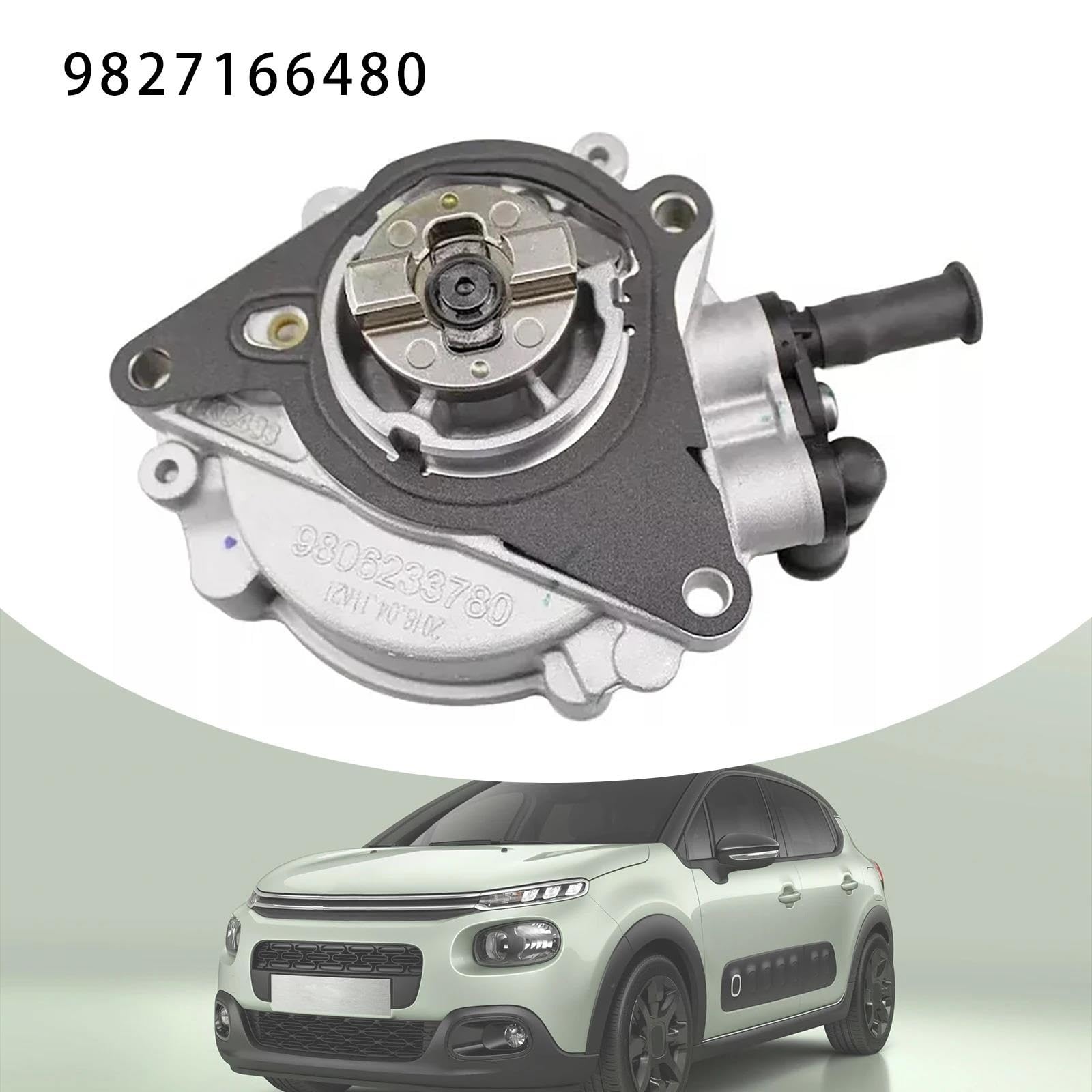 pompe à vide Pompe À Vide De Frein 9827166480 Pour Peugeot 308 II 1.2 THP Accessoires De Voiture Pompe à vide de freinage