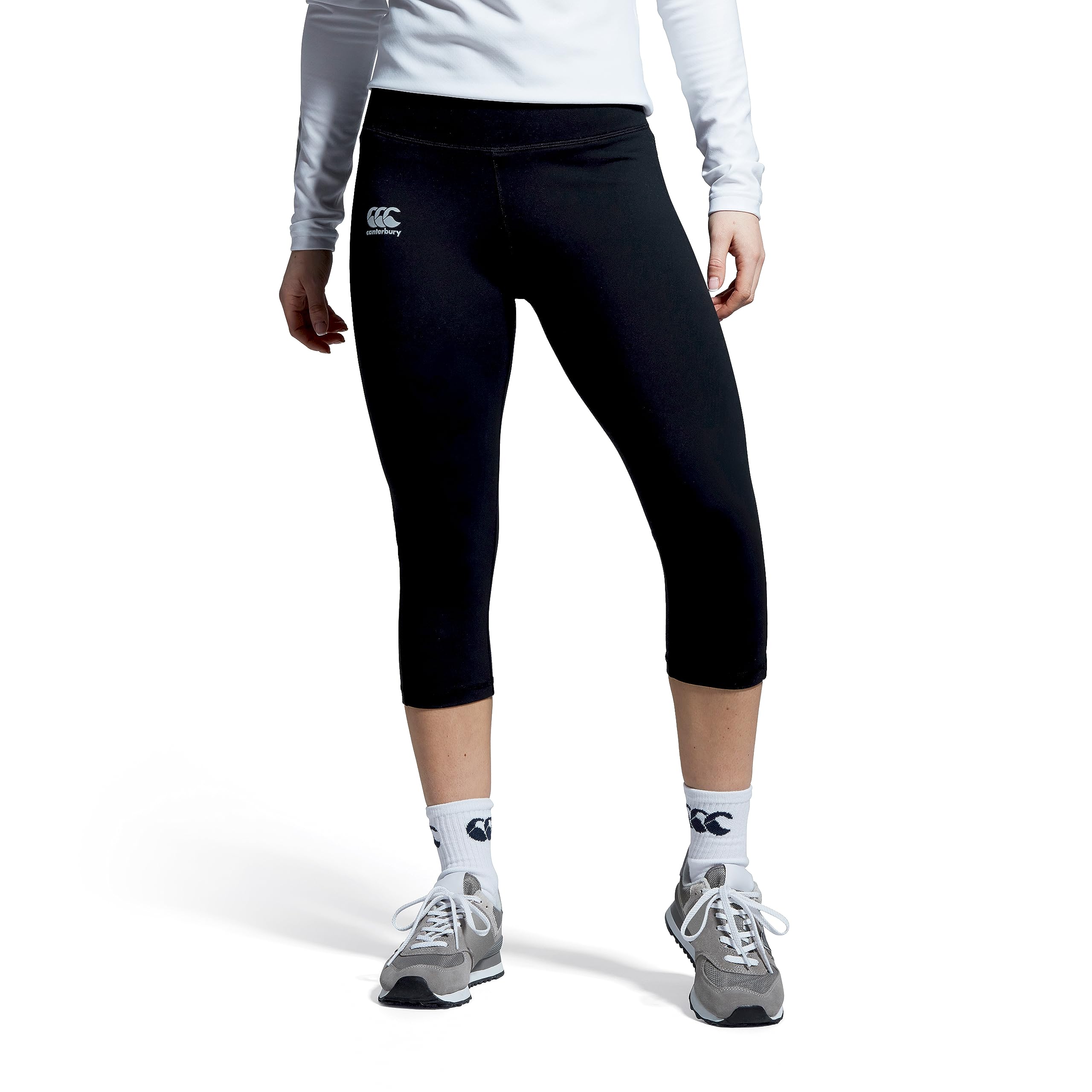 Canterbury Capri Vapodri-Tights für Damen 42 Jet Black