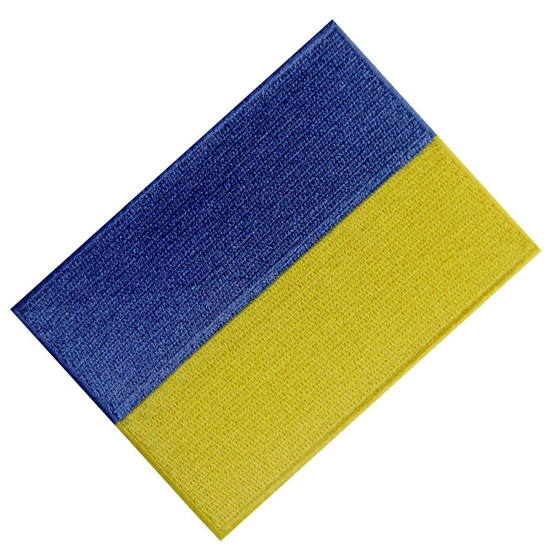 Toppa Termoadesiva Con Bandiera Dell'Ucraina, Ricamata 9x6 Cm, Da Stirare O Cucire Su Giacche, Jeans, Borse E Zaini, Personalizzazione Abbigliamento