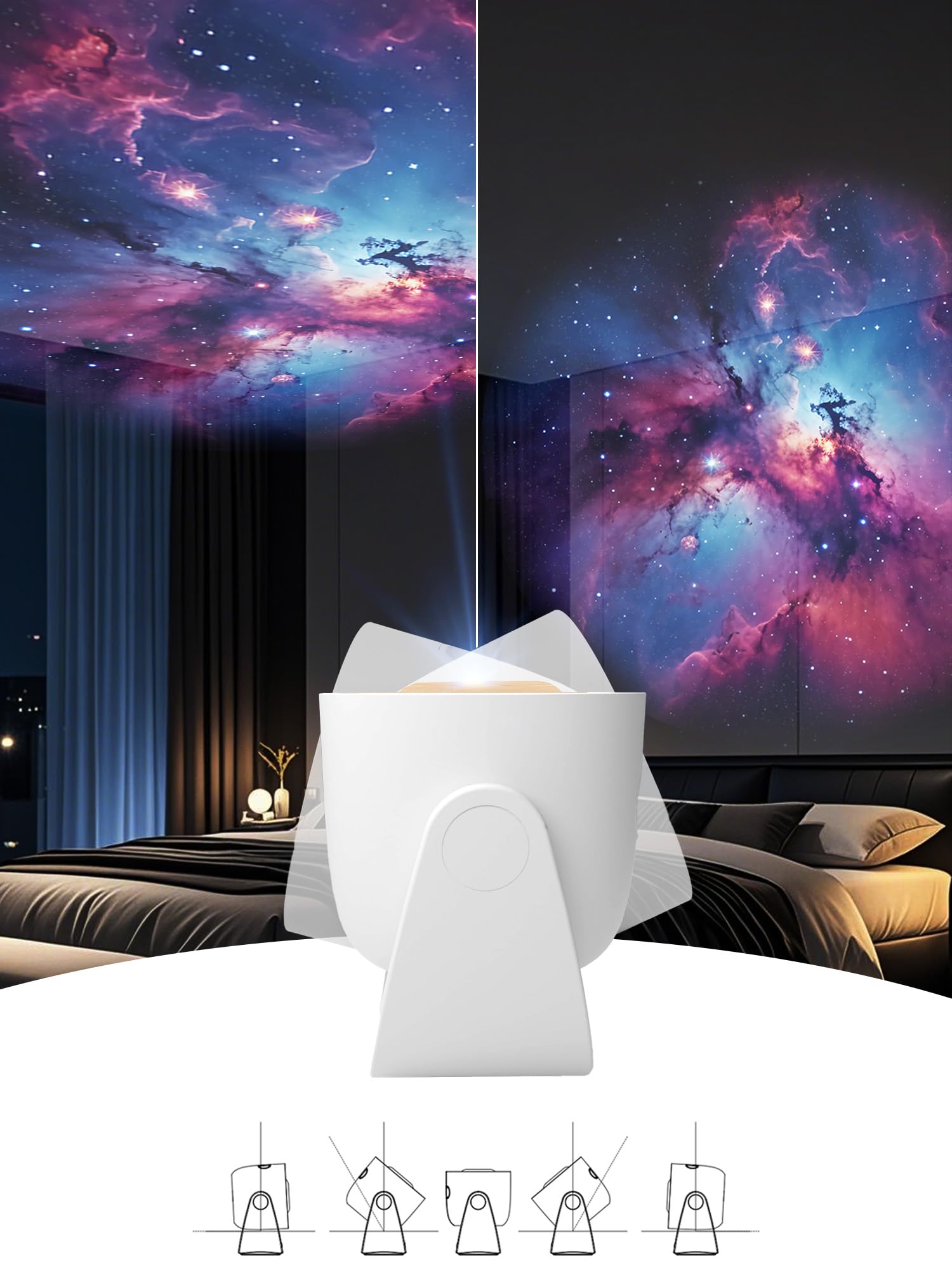 Amazon.co.jp: BOXVOUS Galaxy Starプロジェクター 寝室用 ホーム
