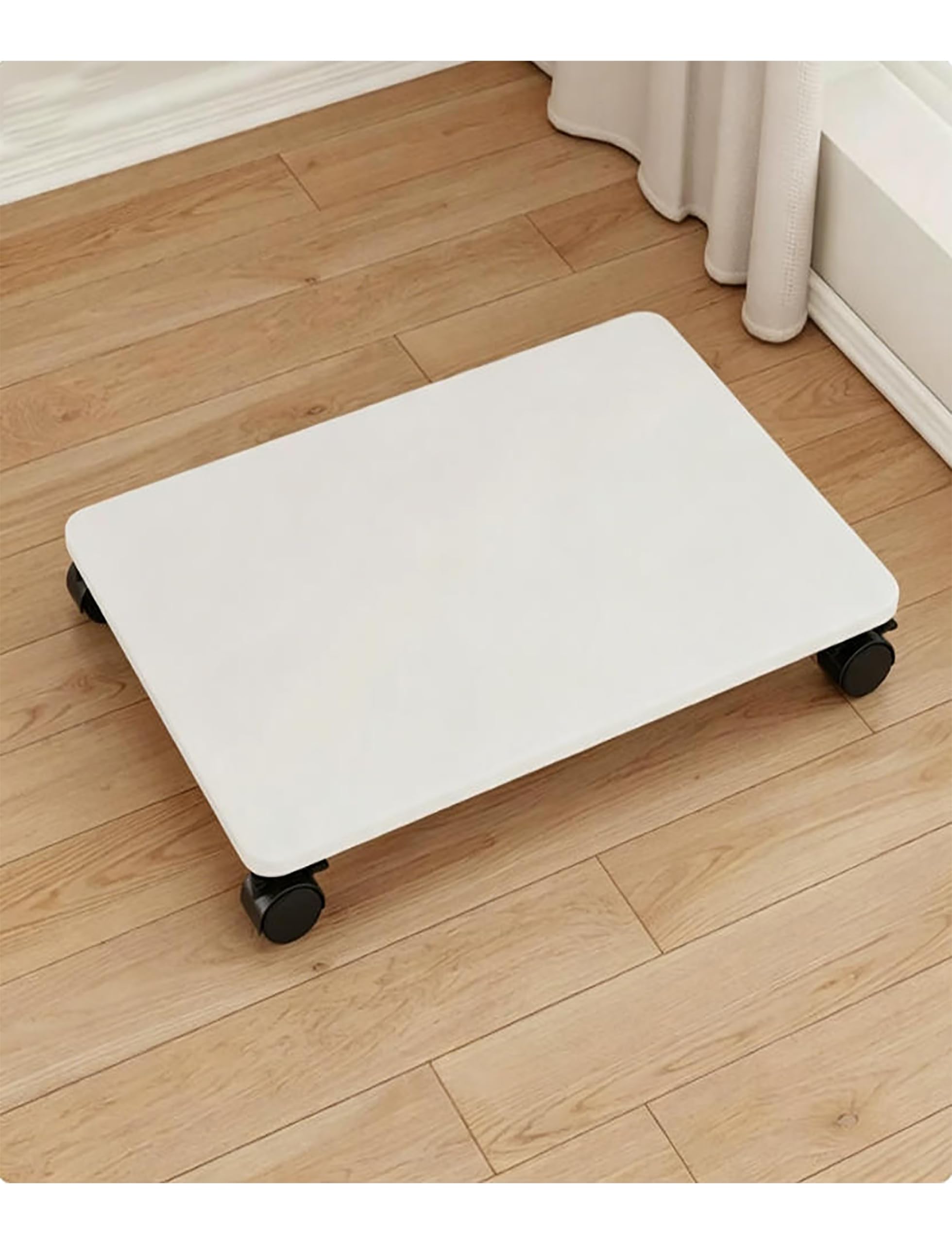 Étagère pour imprimante sous bureau support métal chariot de rangement mobile