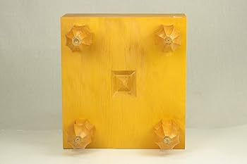 Amazon | 本榧碁盤 6寸天地柾目［164227］ | 囲碁 | おもちゃ