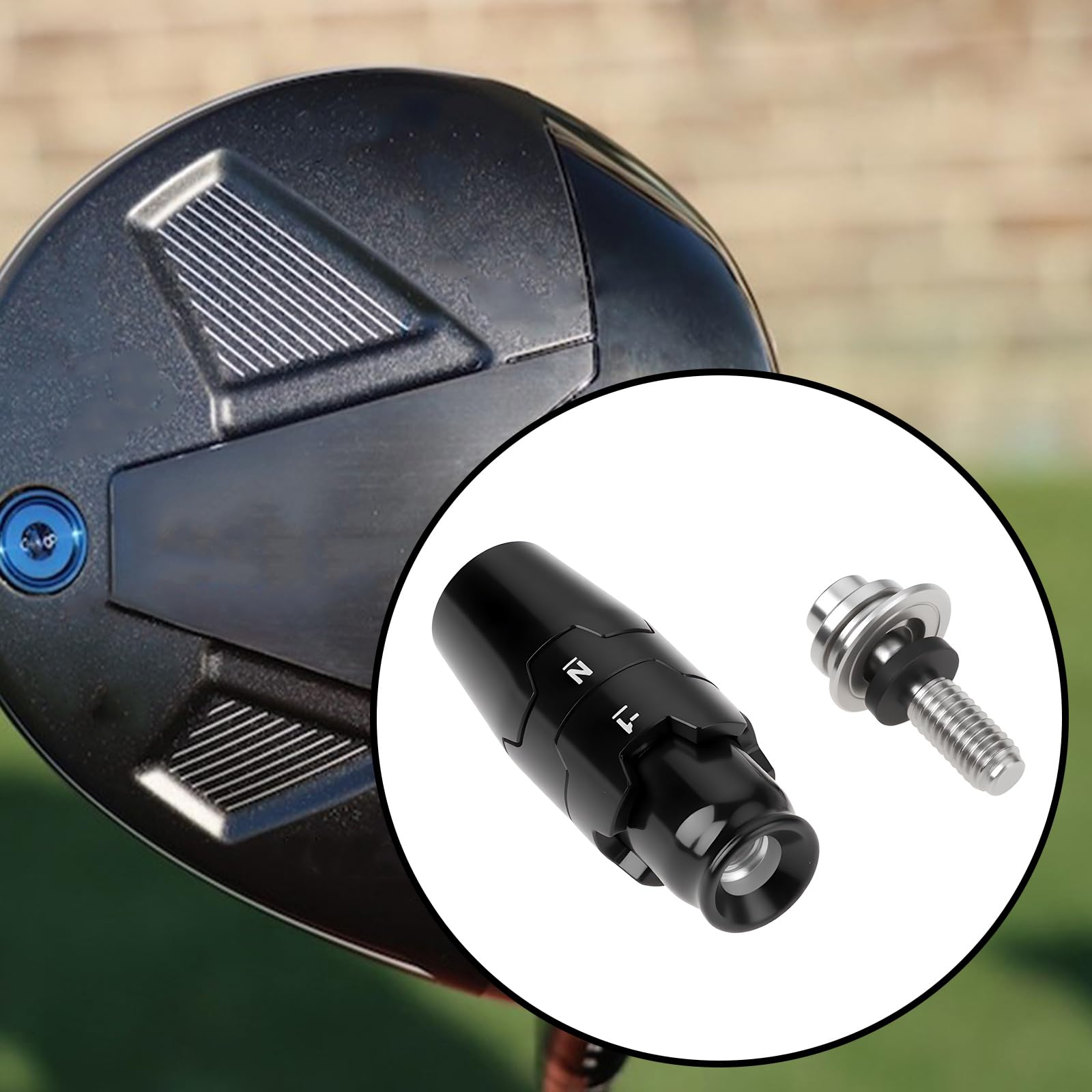 Adaptador de Varilla de Palo de Golf de 0,370 Pulgadas Compatible con Callaway Epic Flash Paradym Ai Smoke Apex Compatible con Reva