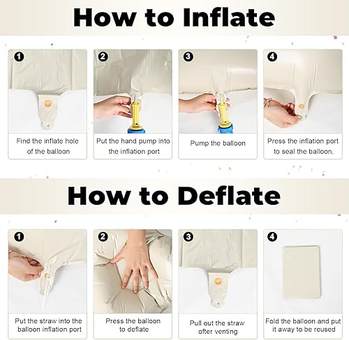 Miniatura 8 de Globos de letras de aluminio de 40 pulgadas, decoraciones para fiesta de baby shower, revelación de sexo, telón de fotografía, con cinta, grandes,