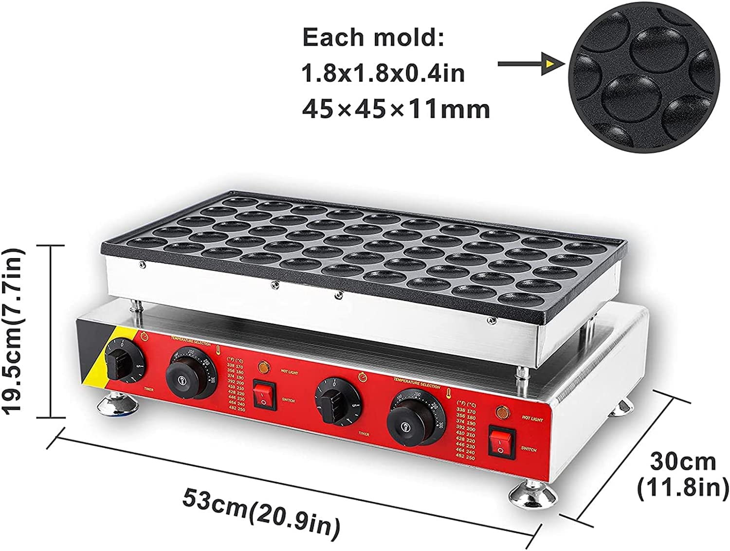 50 bruciatori Causeway, Pannello di Controllo Intelligente, Macchina per Torte Makaron Rotonda Arabia Saudita, Macchina per Forno Commerciale, Macchina per Pancake a Doppio interru,