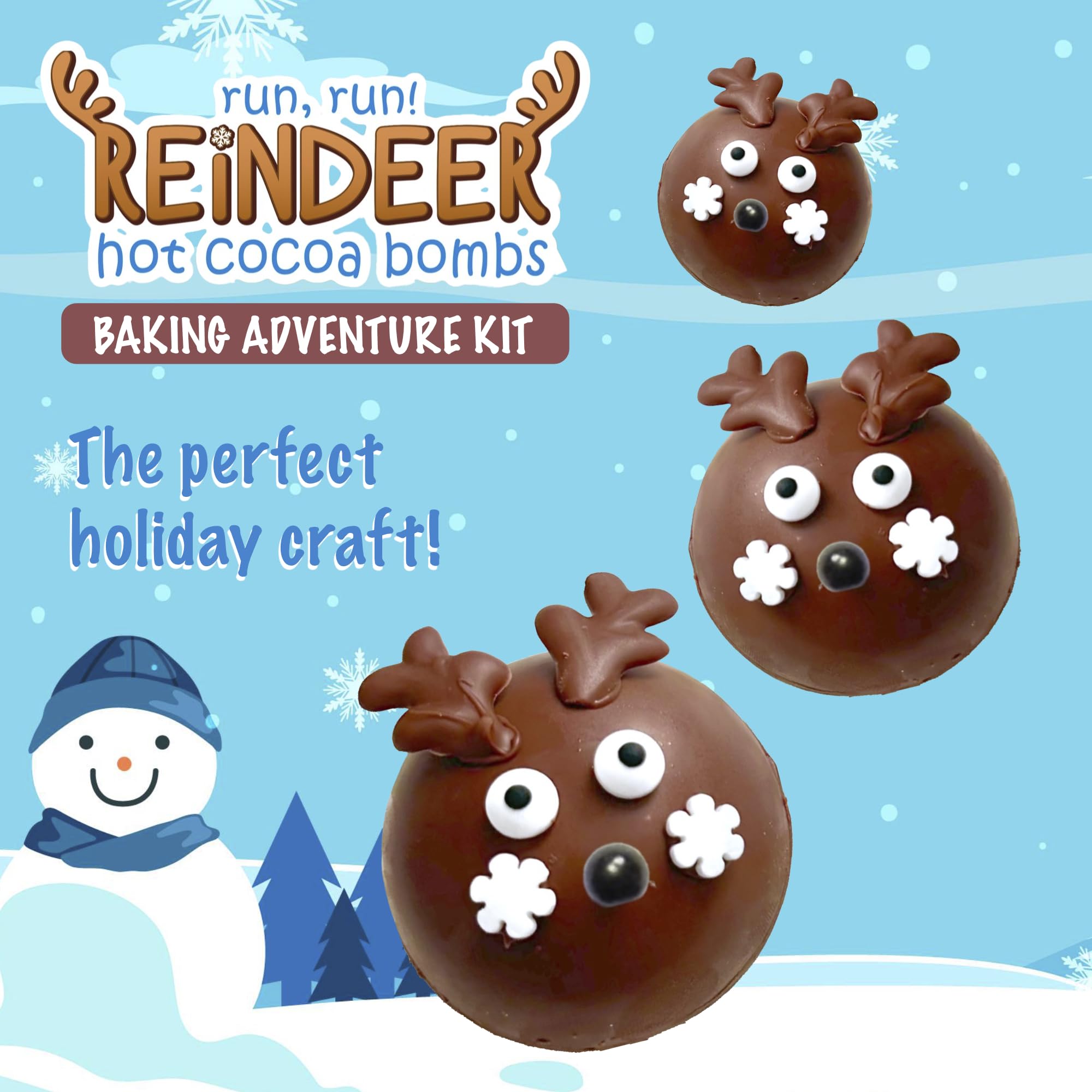 Snapklik.com : Im The Chef Too Kids Baking Kit For Kids, Reindeer Cocoa ...