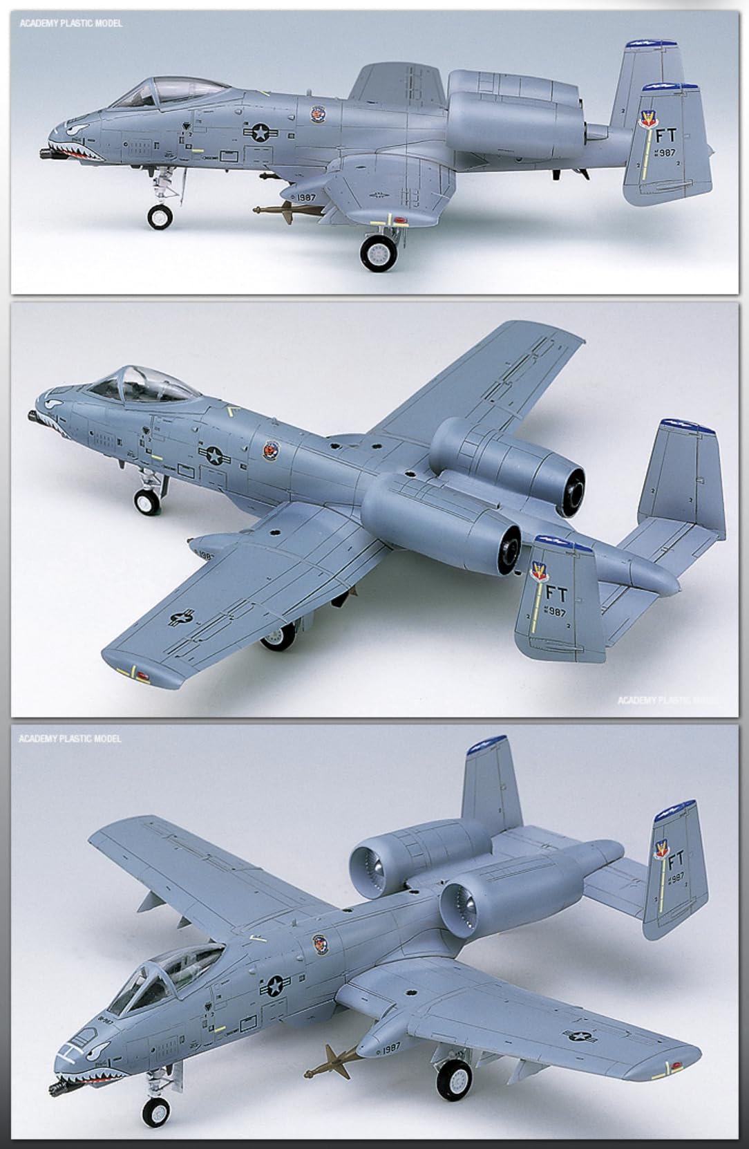 A-10A サンダーボルトⅡ アカデミー 1/72（完成品） Amazon | アカデミーホビー 1/72スケール A-10A サンダーボルトII