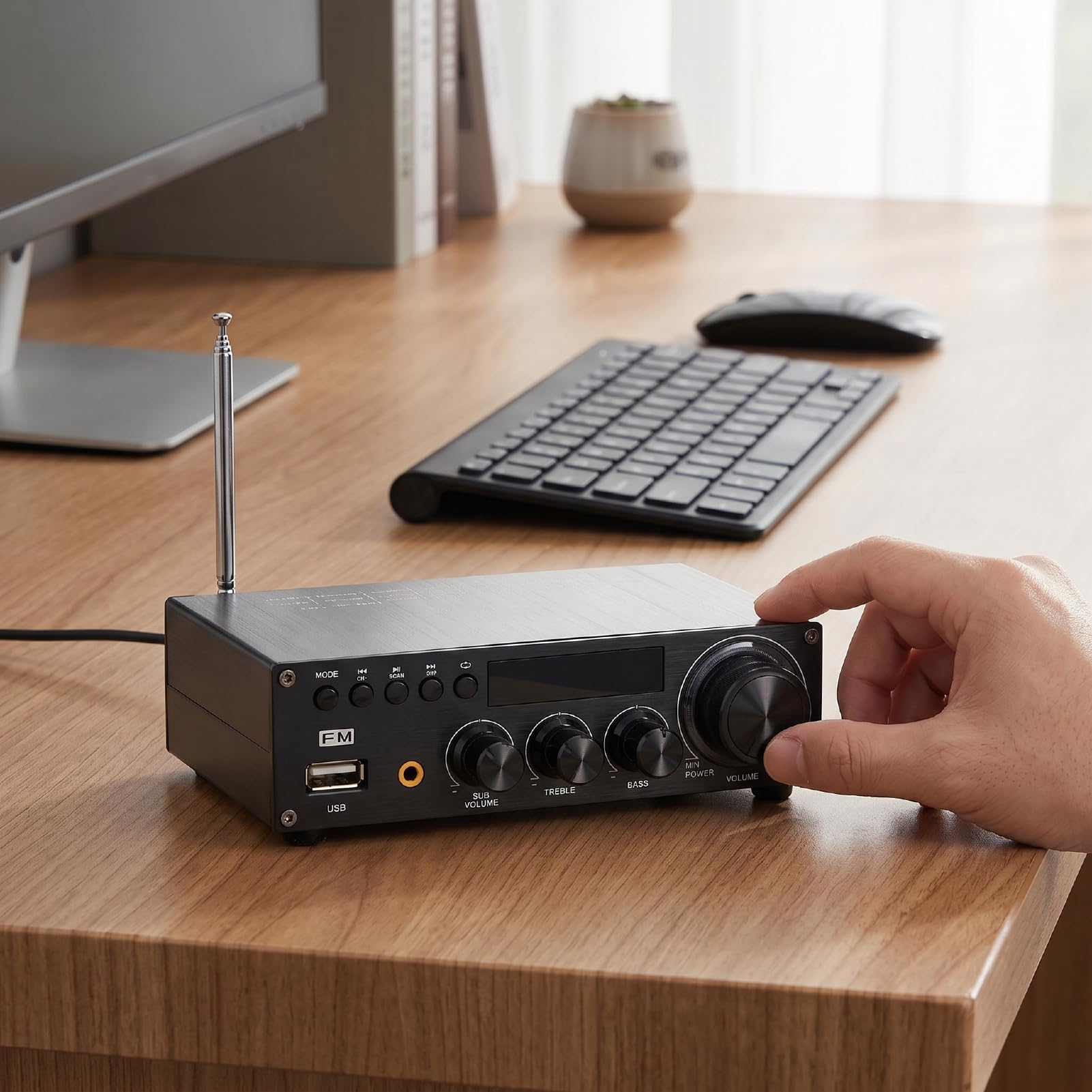 Carte Amplificateur de Puissance Bluetooth 2.1 Canaux 5.1 (Prise UE)