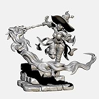 Vista 1 de 1/35 Ancient Fantasy Female Warrior Kit de modelo de resina sin montar y sin pintar Kit de modelo de soldado miniatura/ bn8m-6