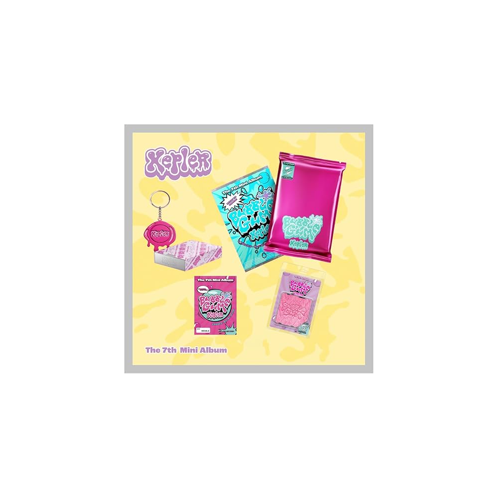 Amazon.co.jp: Kep1er BUBBLE GUM 7th Mini Album アルバム Full