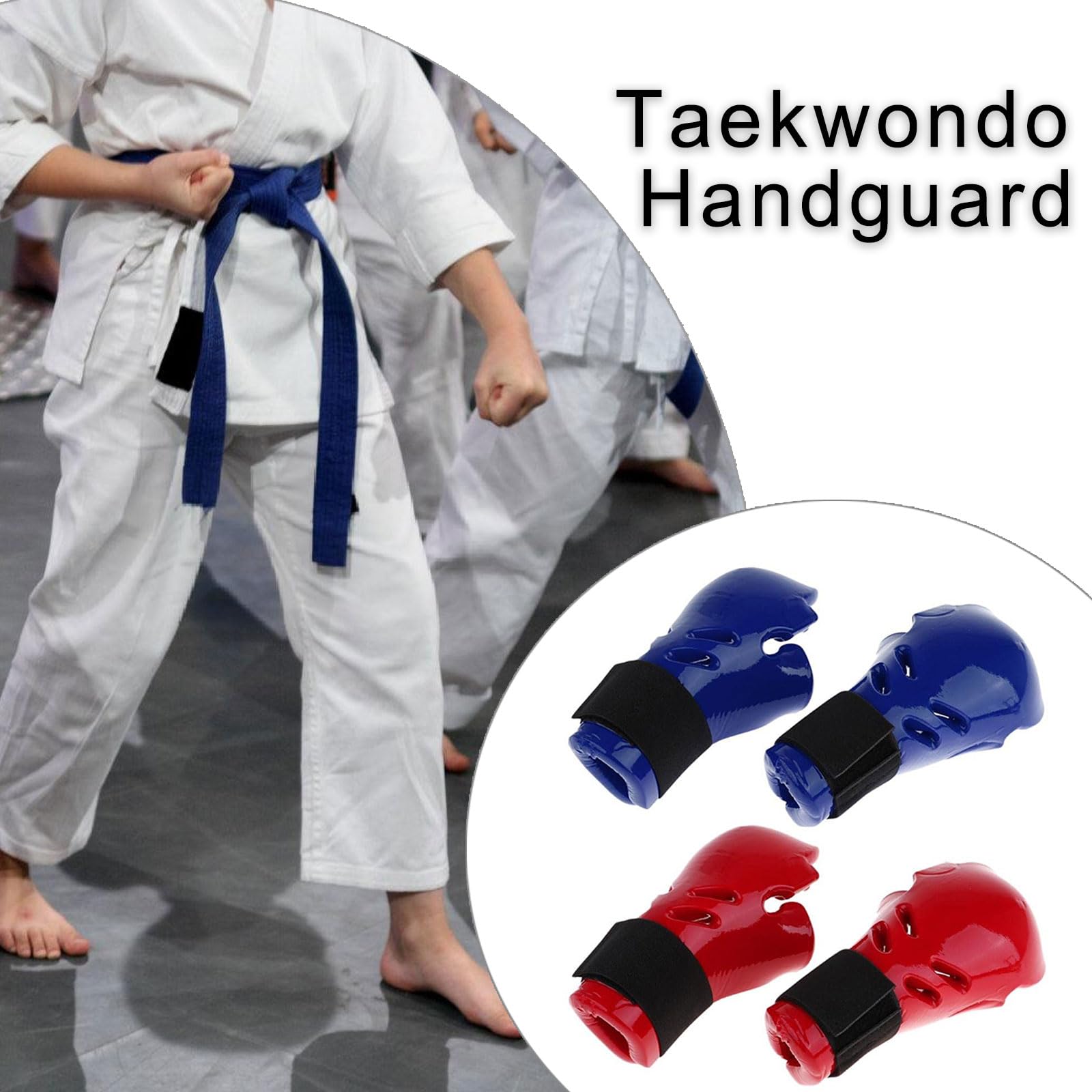 Guanti da sparring per taekwondo, karate, kicking, boxe, guanti per arti marziali, combattimento, allenamento, protezione per le mani