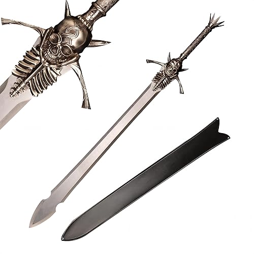 Sword Valley RebellionRebellious Blade - Premium Fantasy-Themed Display Sword - Stainless Steel Blade, Zinc Alloy Guard, 136.5cm53.74" Length, Hand