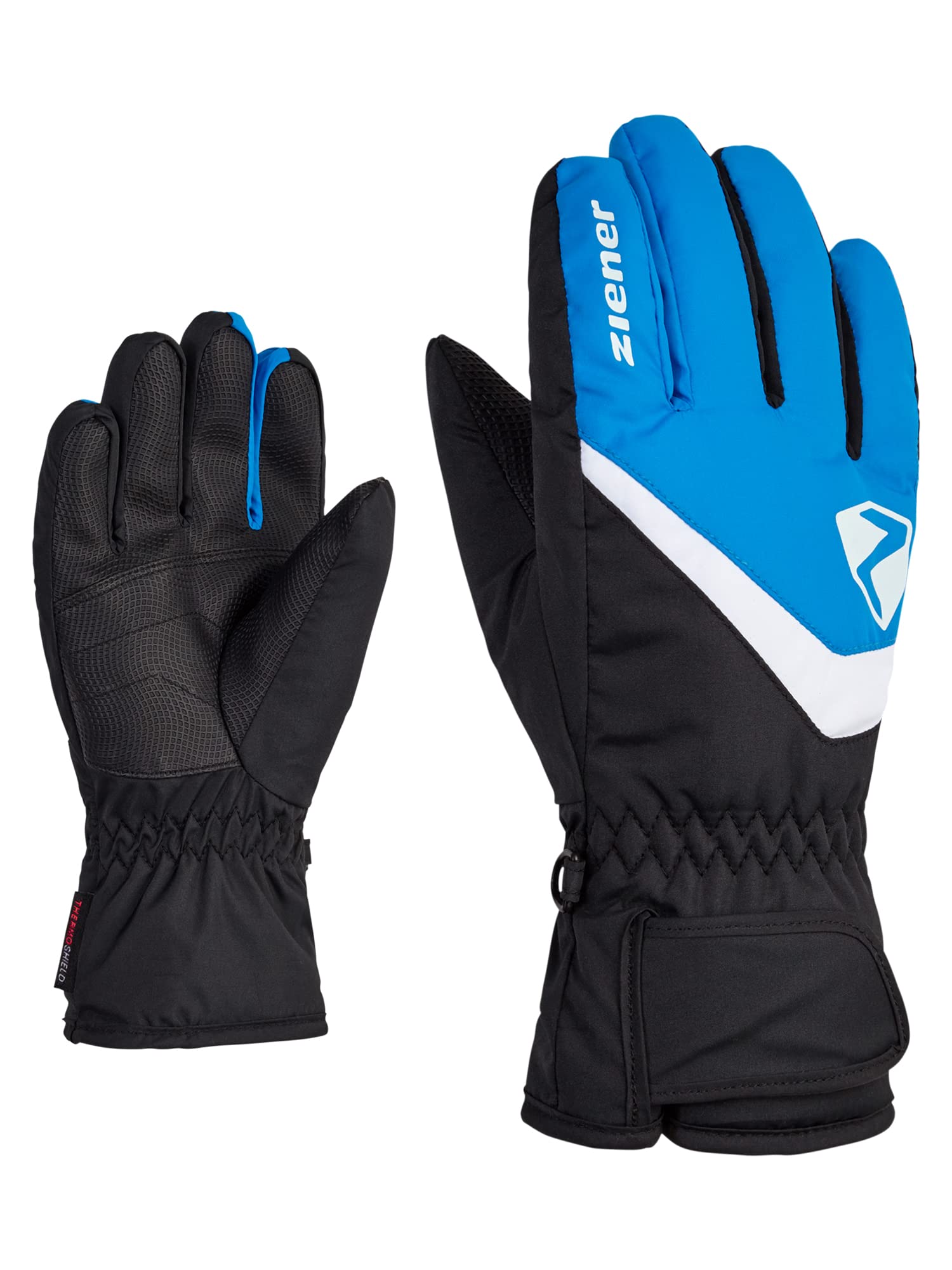 Ziener Kids LORIKO Ski Gloves/Winter Sports | Waterproof Breathable Persian Blue 4.5