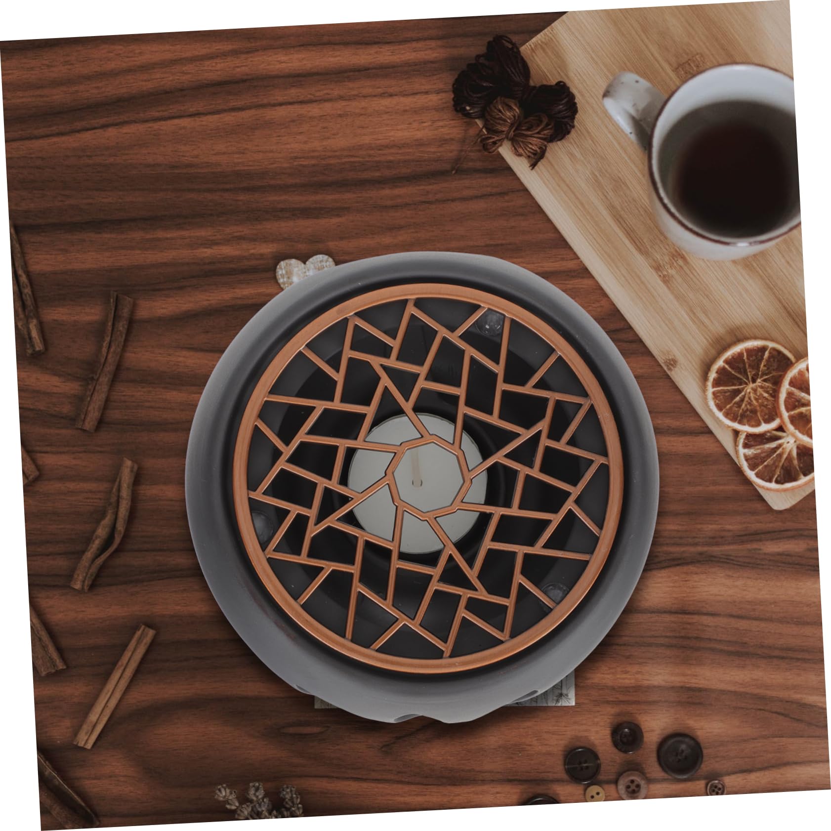 Calentador de Tetera Japonés de Cerámica para Té, Base Elegante