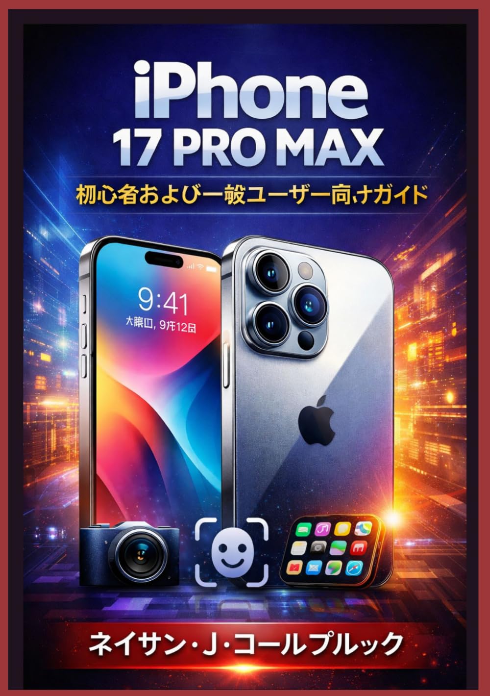iPhone 17 Pro Max 初心者および一般ユーザー向けガイド (ネイサン・J・コールブルックのスマート製品ガイドシリーズ)