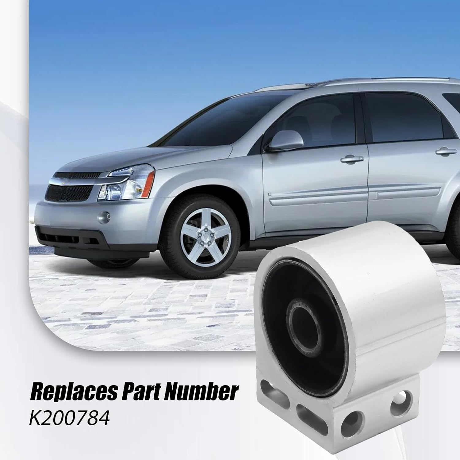 K200784 Front Lower Rearward Control Arm Bushing, Replacement for GMC Terrain 2010-2016, Replacement for Chevrolet Captiva Sport 2012-2015