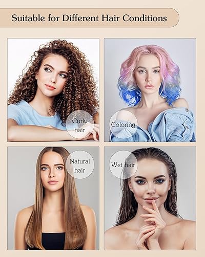 Miniatura 9 de Paddie Silla profesional para secador de pelo para salón, ángulo y altura y temperatura ajustable 1000 W, temporizador de 60 minutos