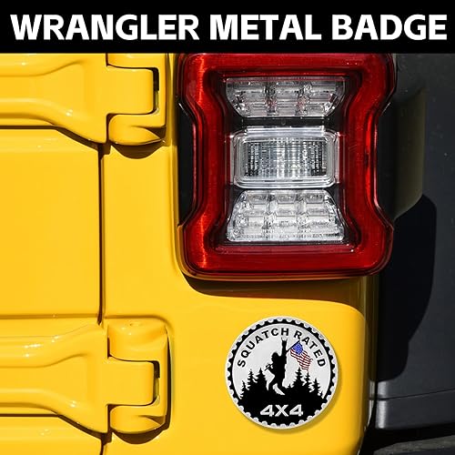 Miniatura 7 de Emblema de automóvil con patrón de Wild Man, 4 x 4, calcomanías de insignia de automóvil para automóvil, insignias de metal 3D, calcomanías redondas