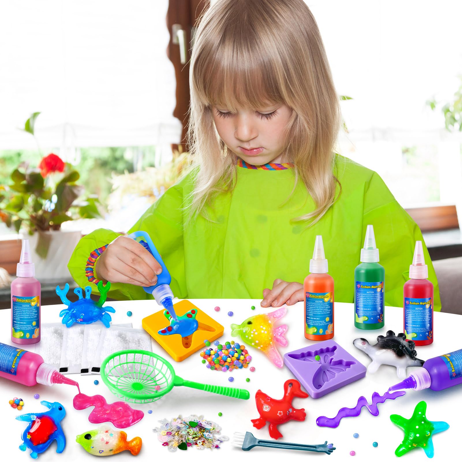 Zelf Squishy Maken Knutselen JOPSHEEN 20 Farben Magic Water Elf, DIY Aqua Fairy Gel Bastelset Für Squishy Zelf Maken Verjaardagscadeau DIY Squishy Maken