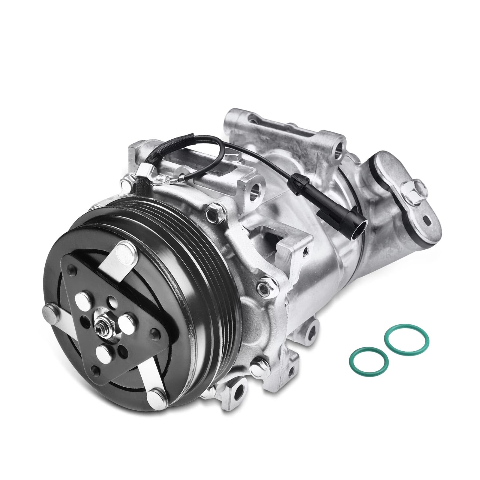 Frankberg Compressore aria condizionata con frizione Compatibile con Ducato 244 244Z 250 290 Jumper Daily III Daily IV Boxer 1607139480, compreso l'olio preconfezionato