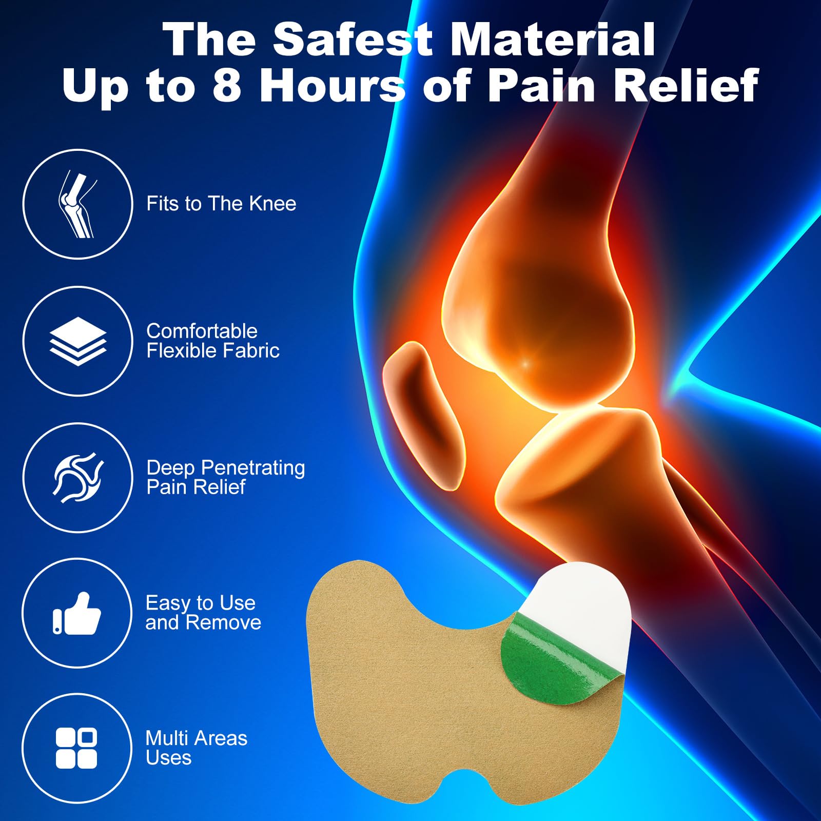 Pain Relief Patches, Original Herbal Knee Patch, 36 Pcs — Amazon image 4