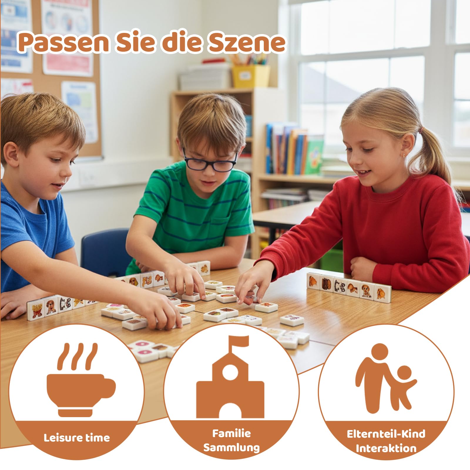 68 Stück Mahjong Spiel Set, Seaside Escape Spiel mit 65 Mahjong Blöcken und Aufklebern, Reisespiel mit Flaggenmuster für Familie und Urlaub