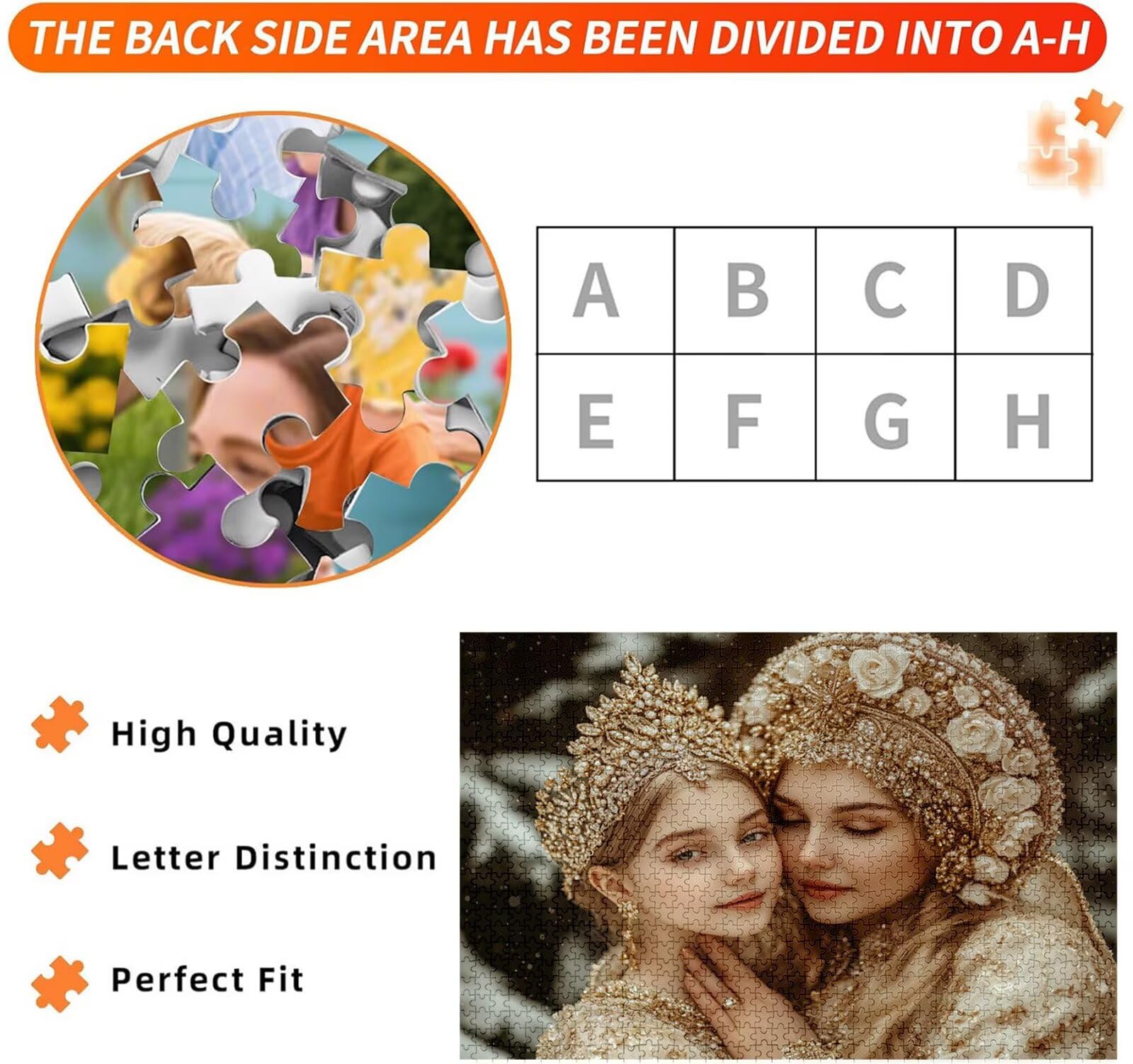 Niestandardowe zdjęcie puzzli, drewniane puzzle DIY 5000 sztuk dla