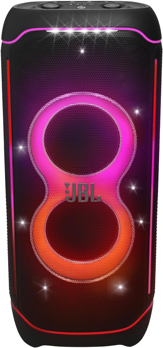 JBL PARTYBOX Ultimate Portable Party Speaker Bundle with gSport Speaker Cover (Black)