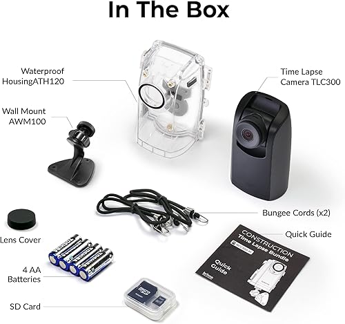 Miniatura 9 de Brinno Time Lapse Camera BCC300-M - Sitio de trabajo de construcción al aire libre, planta, cámara Timelapse meteorológica, pantalla LCD, duración