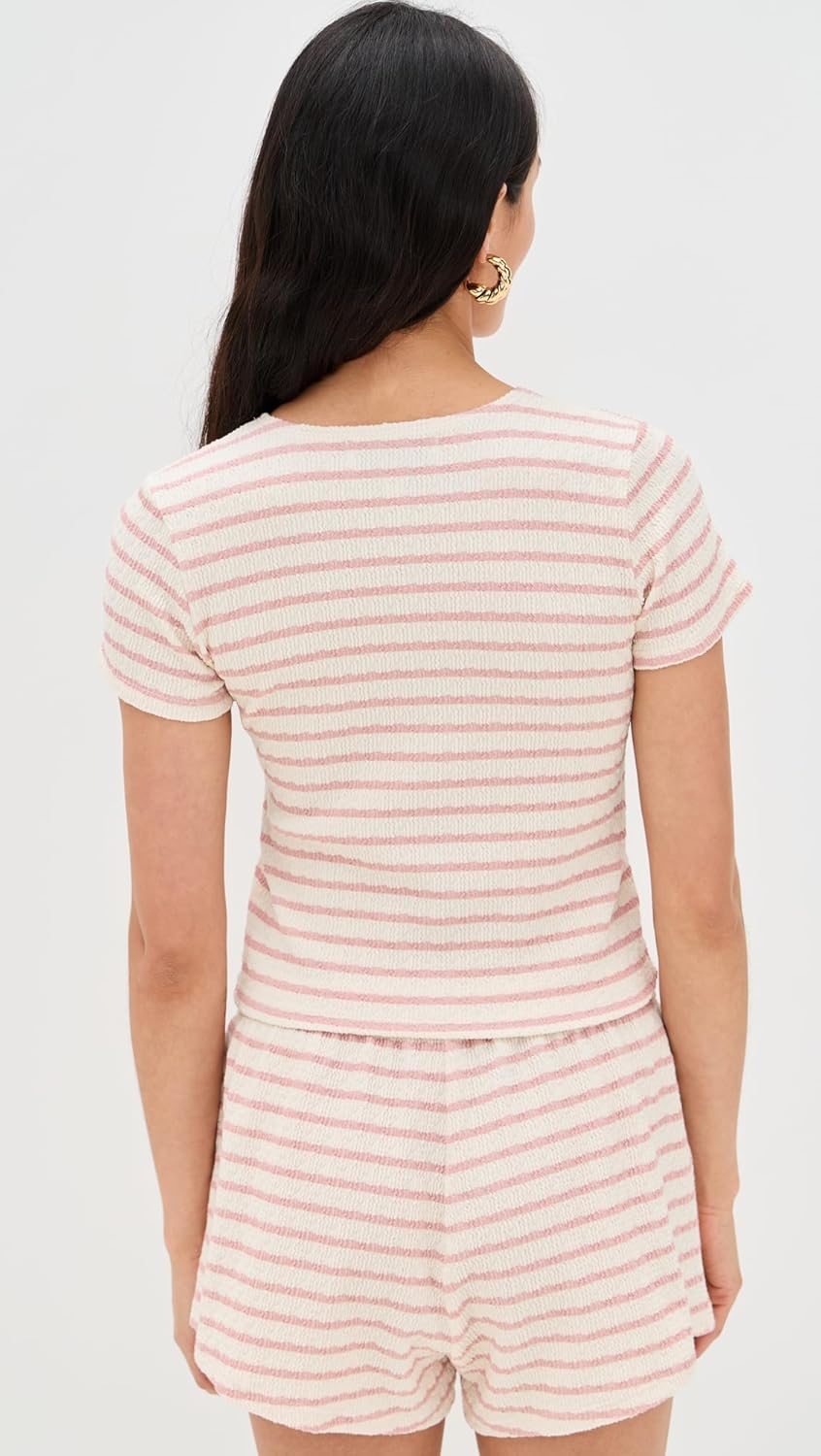 LE BOP Women's Eloise Striped Tee - Image 3