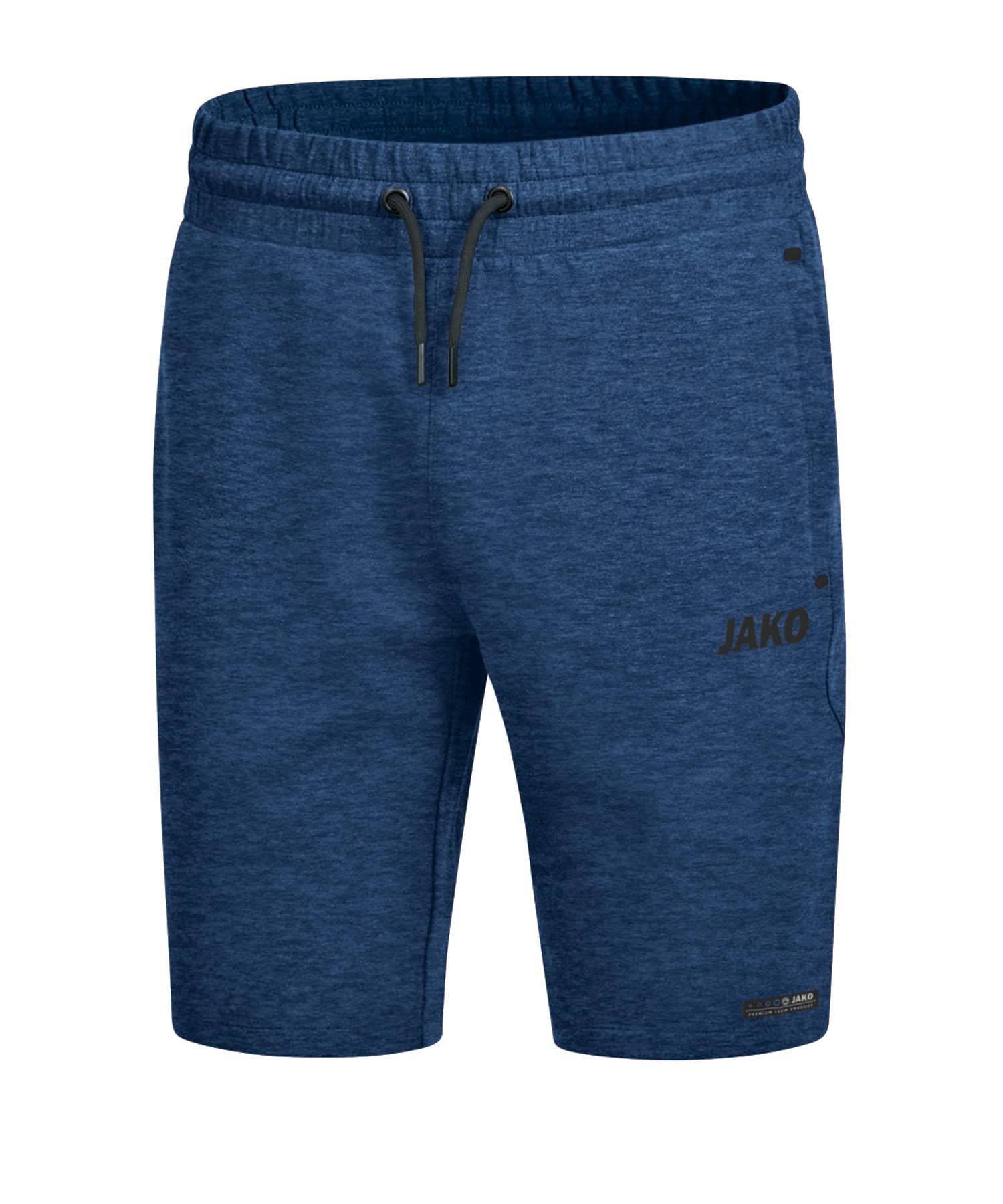 JAKO Men's Premium Basics Short, Marine Mottled, XXL