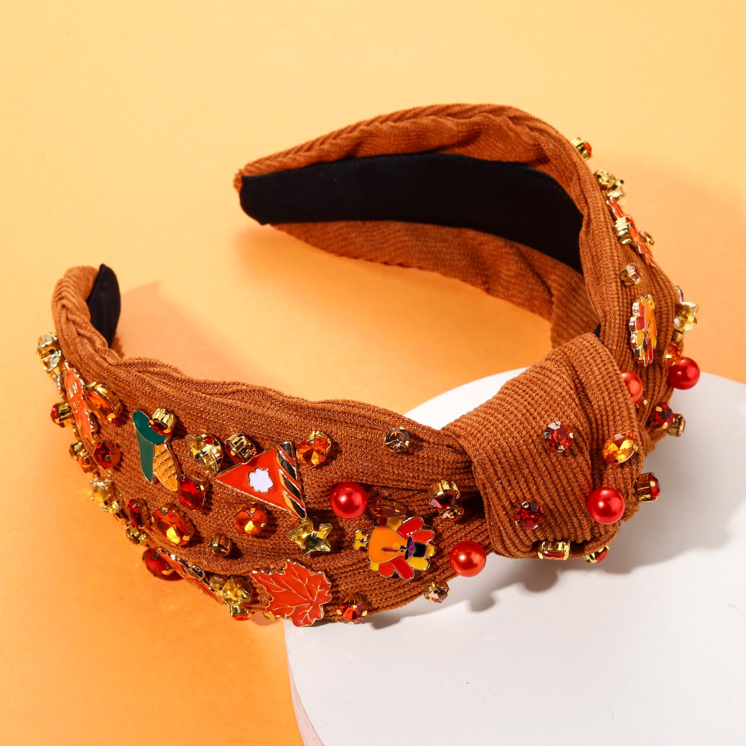 Amazon.com : mokkia Thanksgiving Headband Fall Accessories  display picture 3