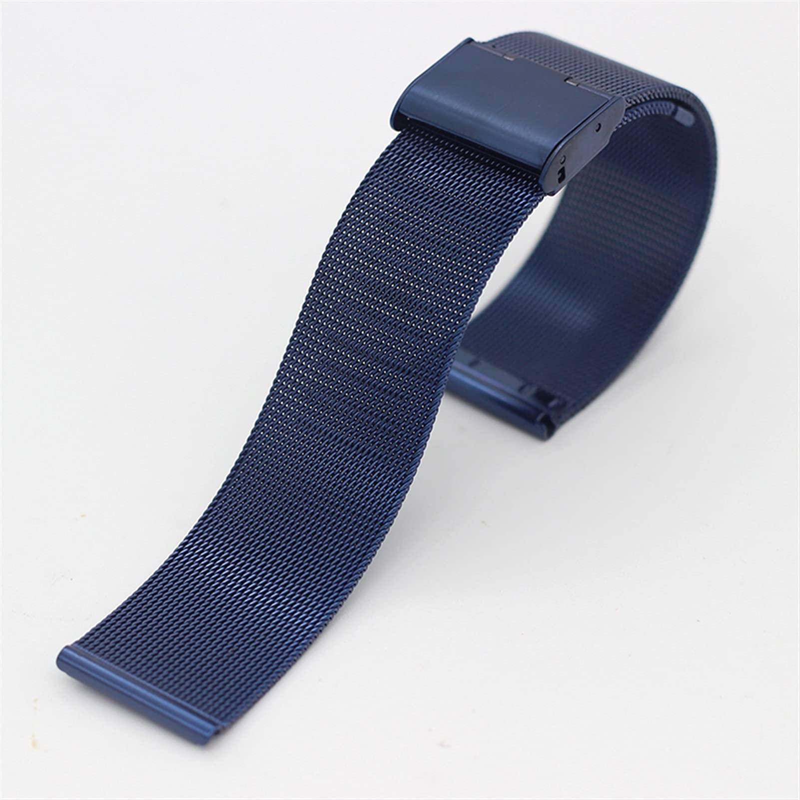 Uhrenarmband Schnellverschluss 22 mm 20 mm Metall-Edelstahlarmband Mesh-Armband Metallzubehör