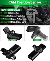 Vista 4 de Sensor de Posición de Árbol de Levas 23731AL61A 237316J90B para: -Nissan Altima Maxima Quest Frontier Pathfinder 2002 2003 2004 2005 2006 2007-2012