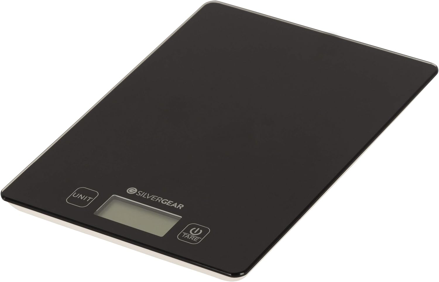 Silvergear Digital Kitchen Scale, top-down view