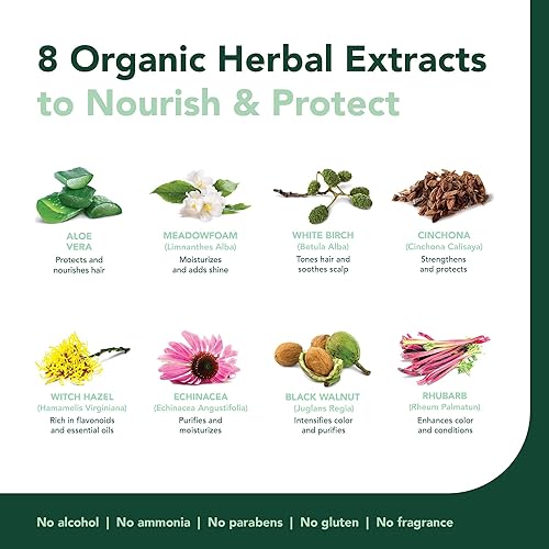 Miniatura 4 de Herbatint Color de cabello permanente Herbatint marrón 2N 456 oz paquete de 2