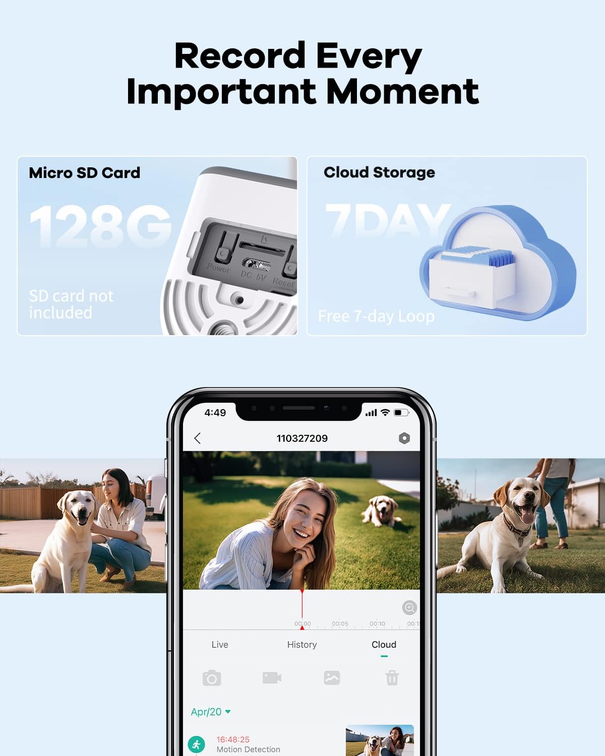 Micro SD Card and Cloud Storage Options