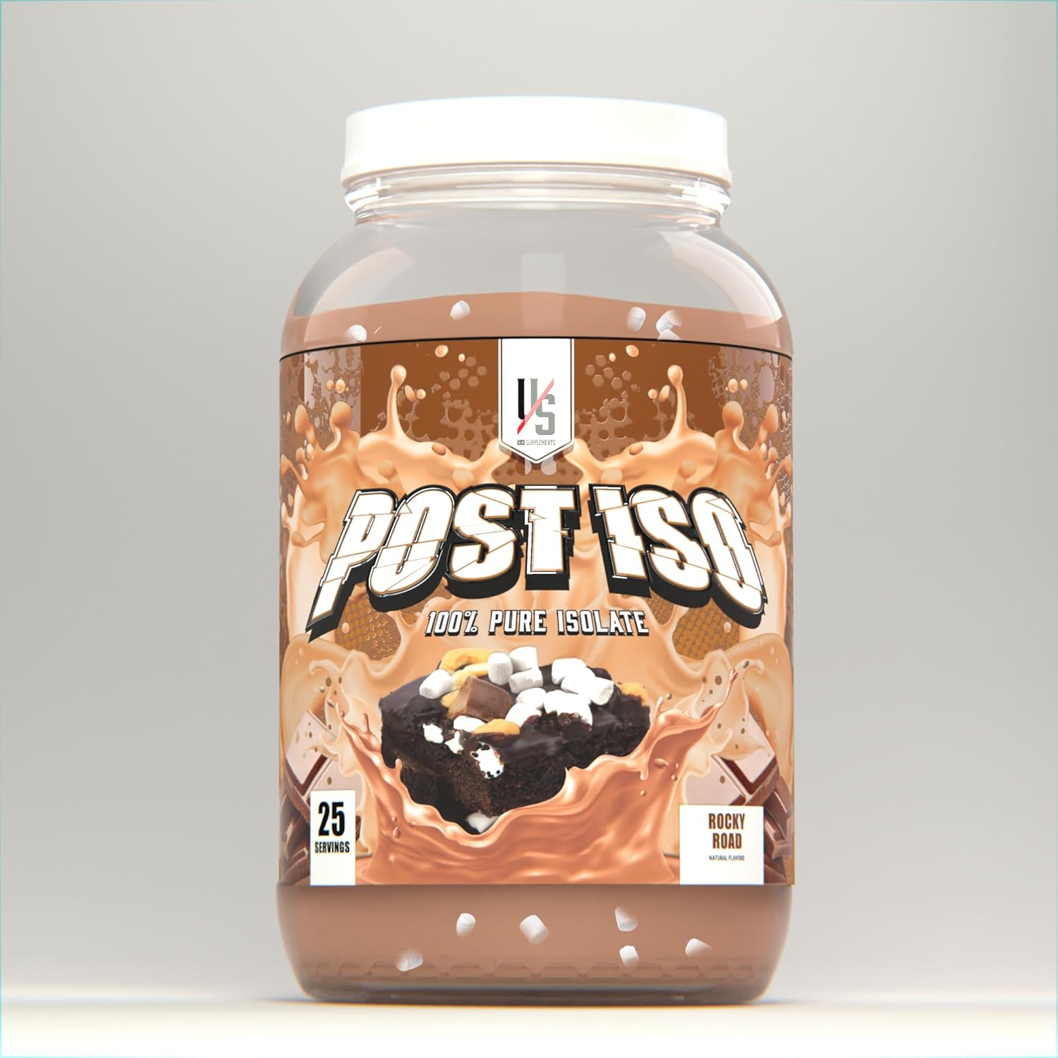 UXO Supplements: Post ISO, 100% Protein Isolate, 24g of Protein, Amazing Flavors, Smooth Consistency, Digestive Enzymes, 25 Servings. (Blueberry Cobbler)